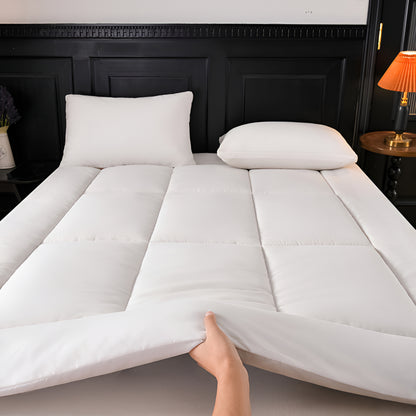 Materac Nakładka Pikowana Pokrowiec Głęboka Kieszeń