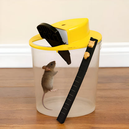 Pułapka na Myszy Automatyczna Wiadrowa Wielokrotnego Użytku