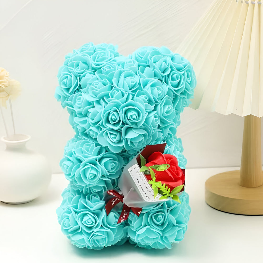 Oso Decorativo Rosas Regalo para Ocasiones Especiales