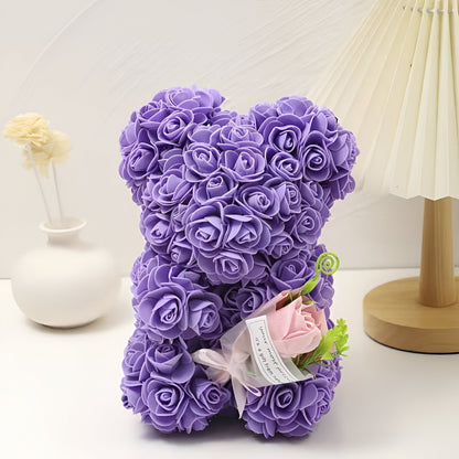 Oso Decorativo Rosas Regalo para Ocasiones Especiales