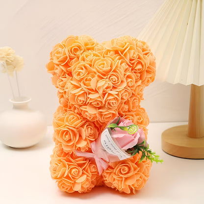 Oso Decorativo Rosas Regalo para Ocasiones Especiales