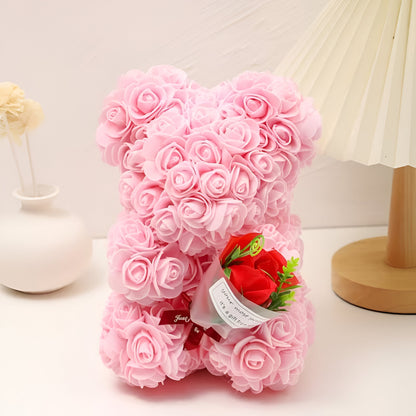 Oso Decorativo Rosas Regalo para Ocasiones Especiales