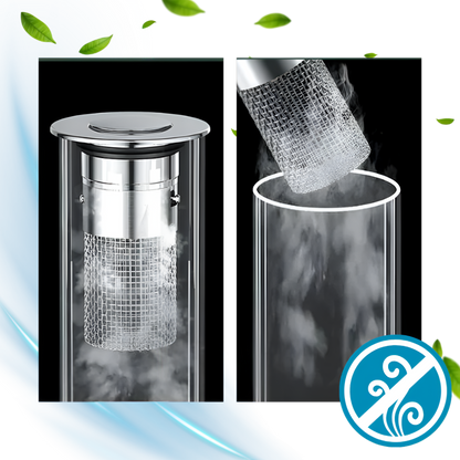 Odpływ Łazienkowy Antyzapachowy Stalowy Filtr Przeciwzatorowy