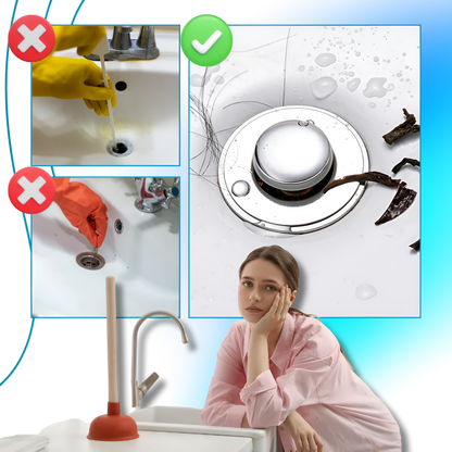 Odpływ Łazienkowy Antyzapachowy Stalowy Filtr Przeciwzatorowy