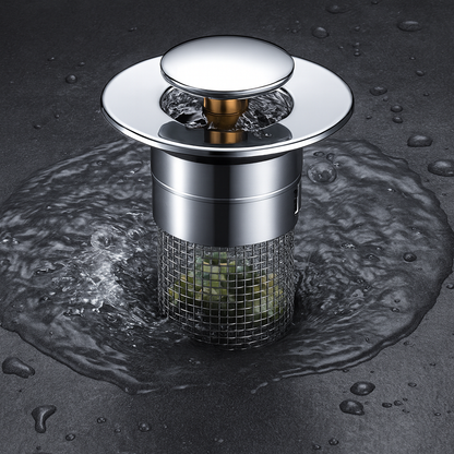 Odpływ Łazienkowy Antyzapachowy Stalowy Filtr Przeciwzatorowy