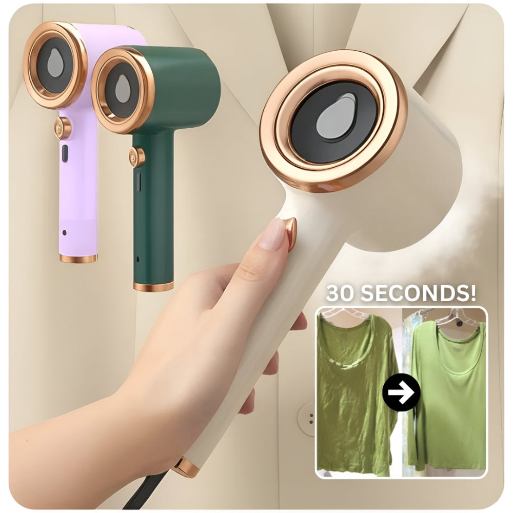 Parownica do Ubrań Ręczna Podróżna Mini Steamer Funkcja Prasowania