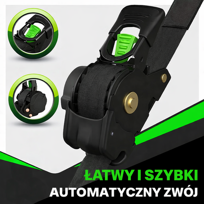 Pasy Transportowe Samozwijające Mocowanie Ładunku Transport Pojazdów