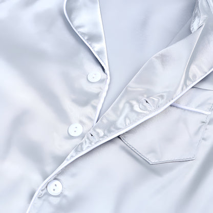 Pijama Infantil de Dos Piezas Liso para Dormir