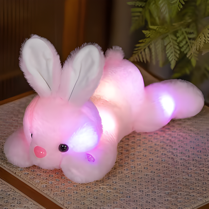 Glowing Bunny Plush Night Light Soft Toy for Kids