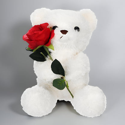 Orso di Peluche Rosa Decorativo Regalo Romantico