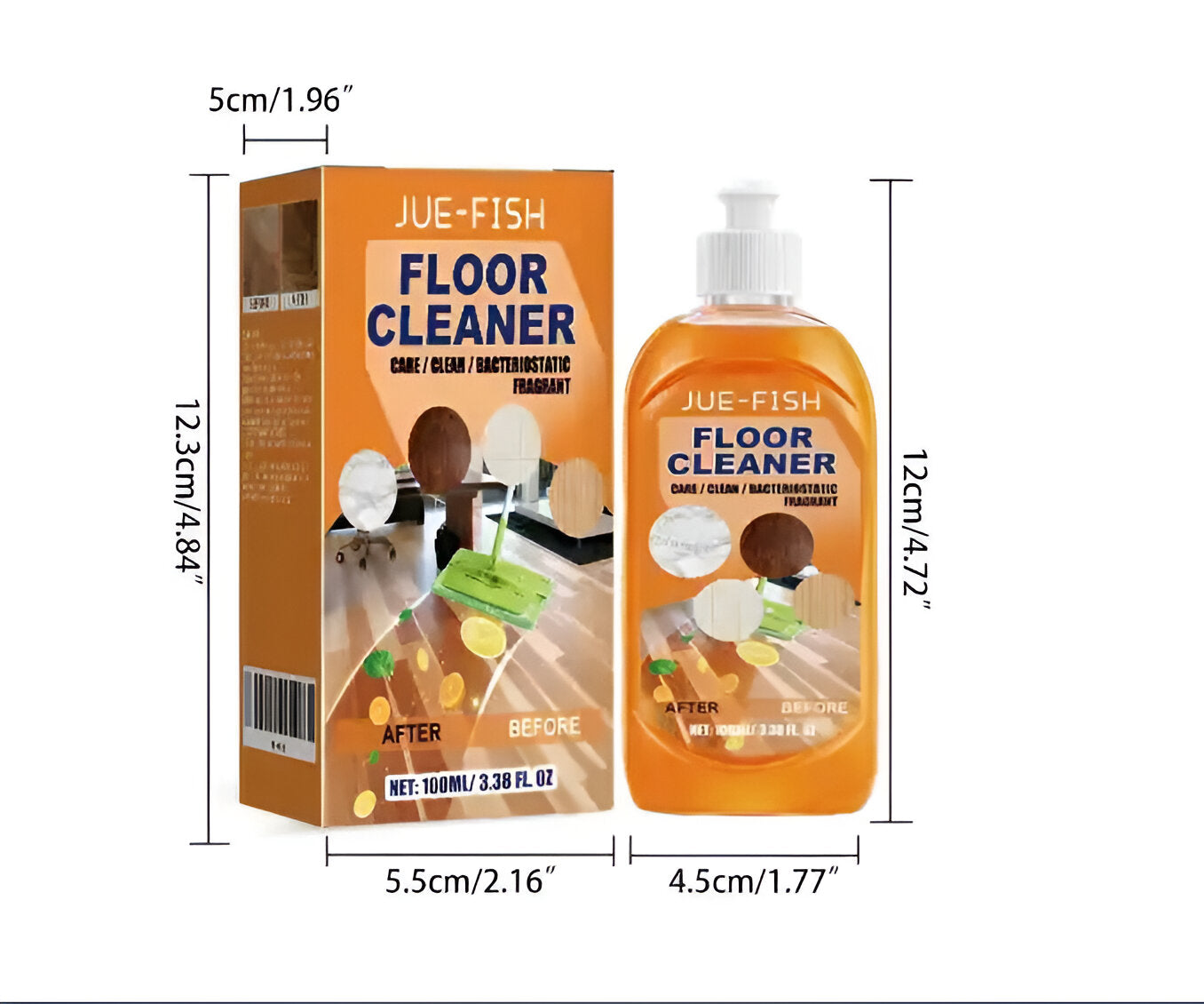 Płyn do Mycia Podłóg Cytrynowy Mocny Środek Czyszczący