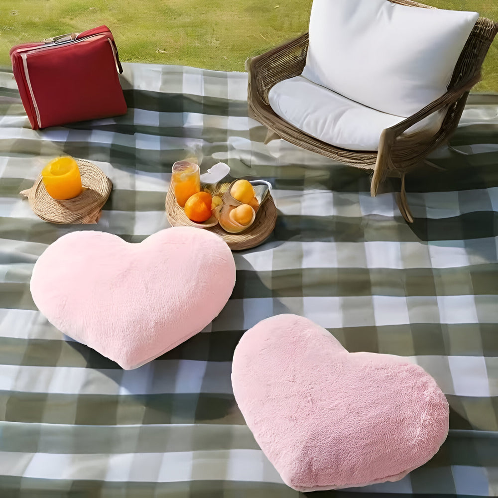Cojín Decorativo Corazón Moderno Para Interiores