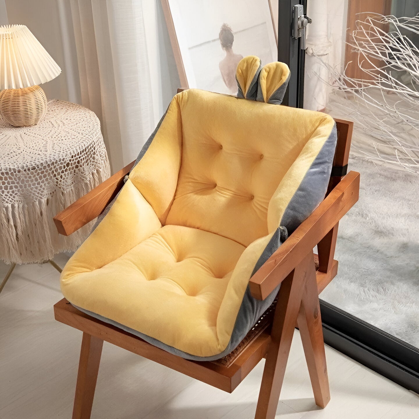 Poduszka Siedząca Krzesło Biuro Dom Auto Ból Pleców Kość Ogonowa