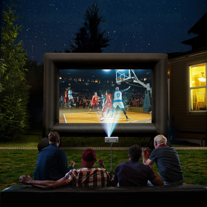 Mini Projector 3000 Lumens Portable USB HDMI