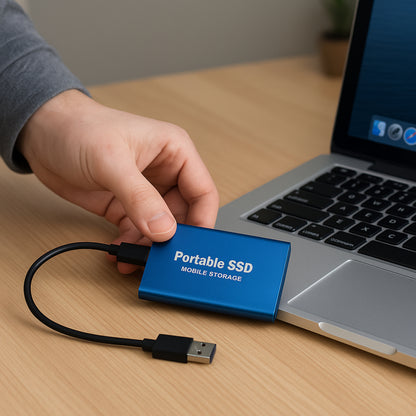 Przenośny Dysk SSD USB 3.1 Szybki Lekki Komputer Laptop