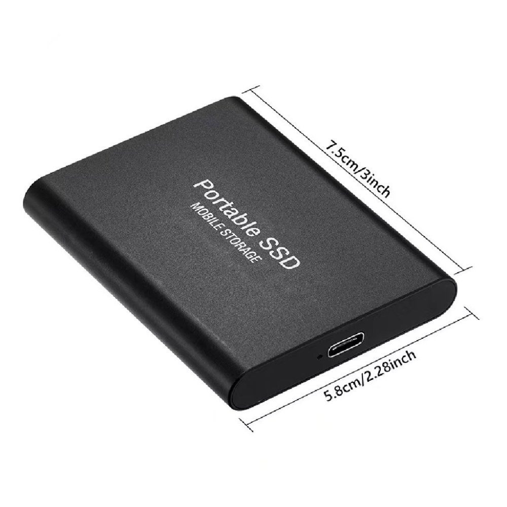 Portable 512GB SSD Drive for Fast Data Storage