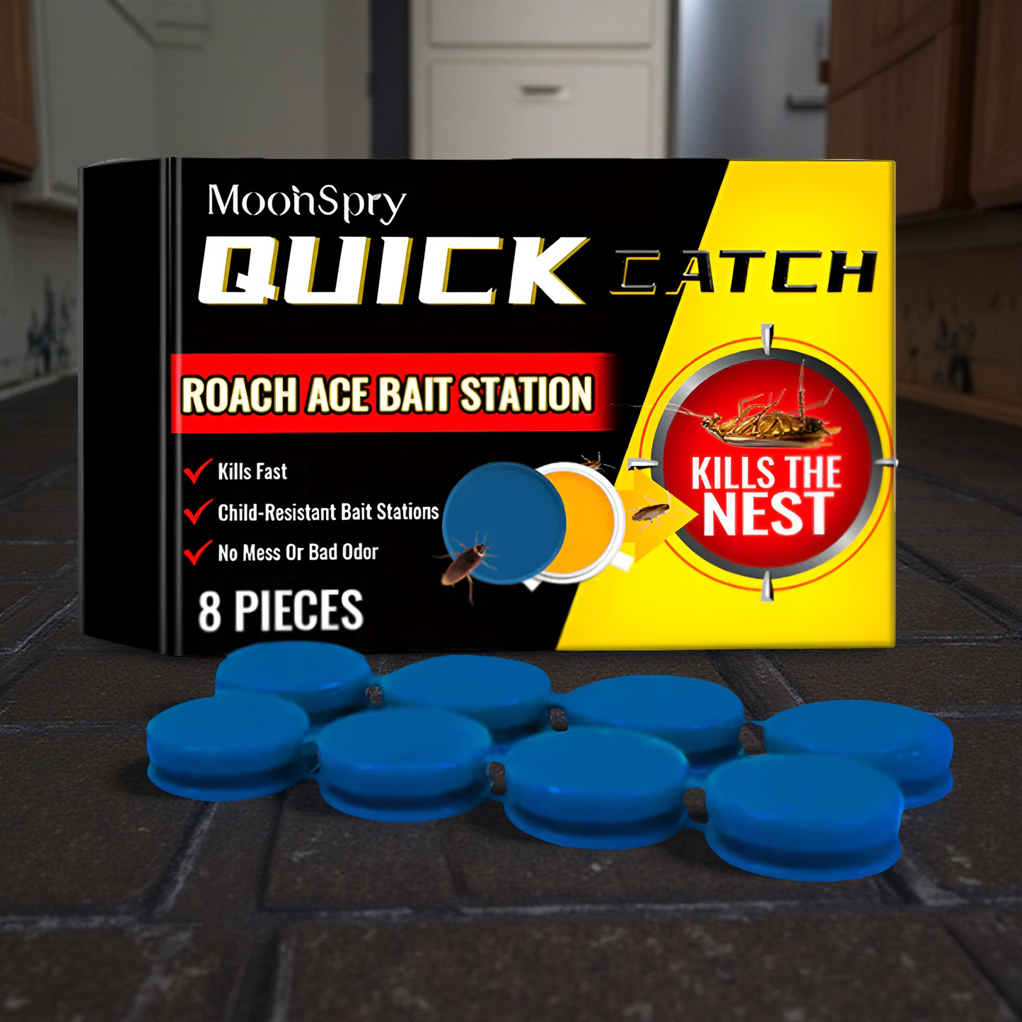 Pułapka na Karaluchy Bezwonna Żelowa Stacja Przynęt Eliminująca