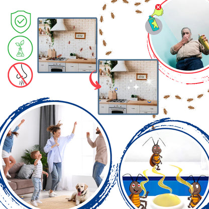 Pułapka na Karaluchy Bezwonna Żelowa Stacja Przynęt Eliminująca