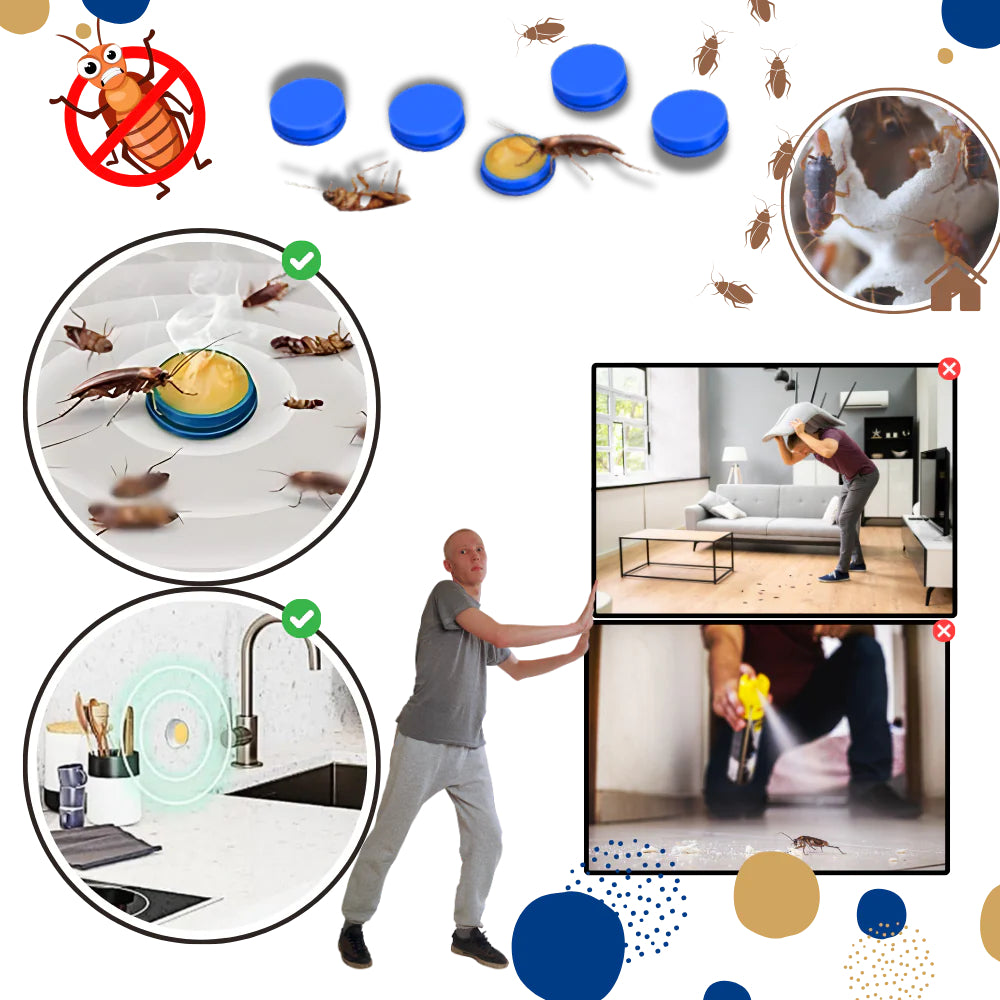 Pułapka na Karaluchy Bezwonna Żelowa Stacja Przynęt Eliminująca