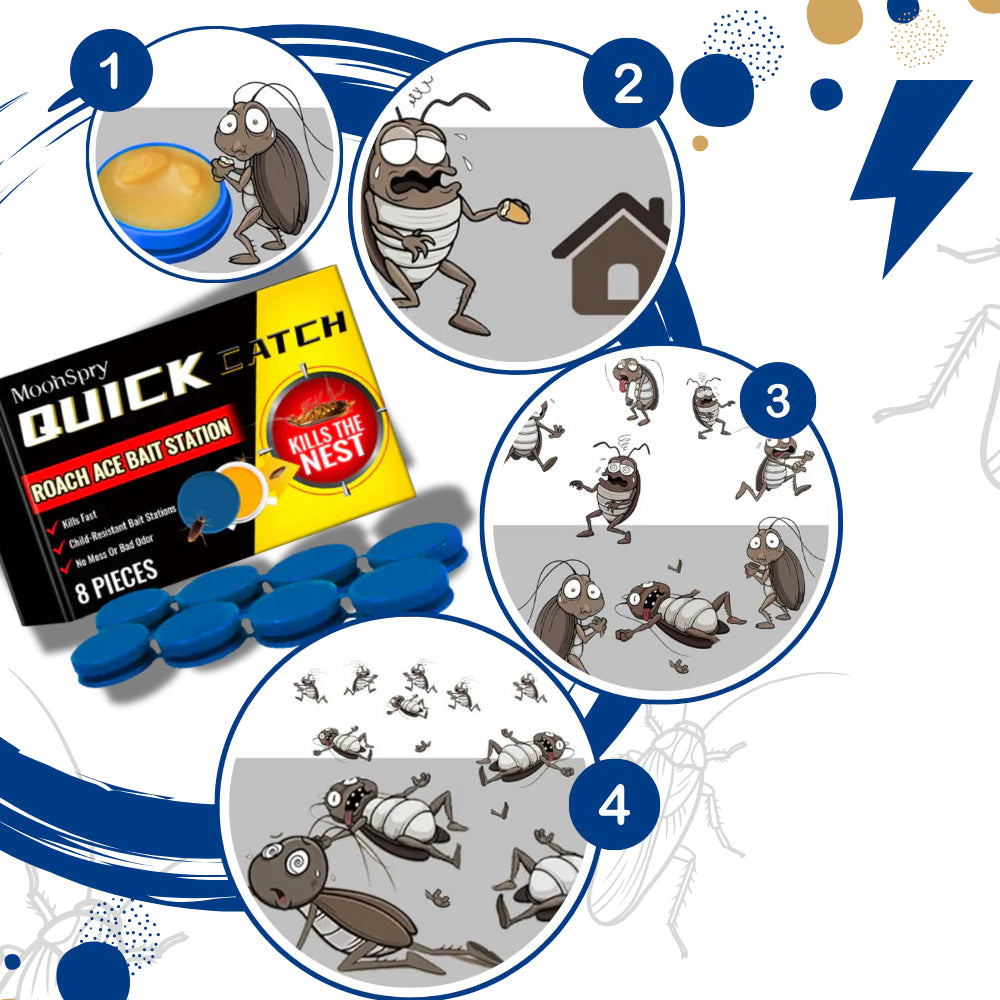 Pułapka na Karaluchy Bezwonna Żelowa Stacja Przynęt Eliminująca