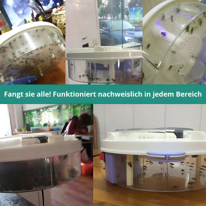 Pułapka na Muchy Elektryczna Cicha Obracająca Odstraszacz Owadów