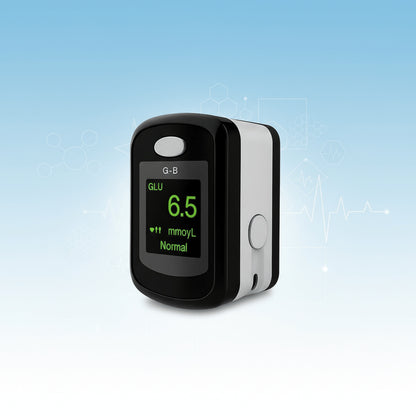 Digital Fingertip Pulse Oximeter with Touch Display