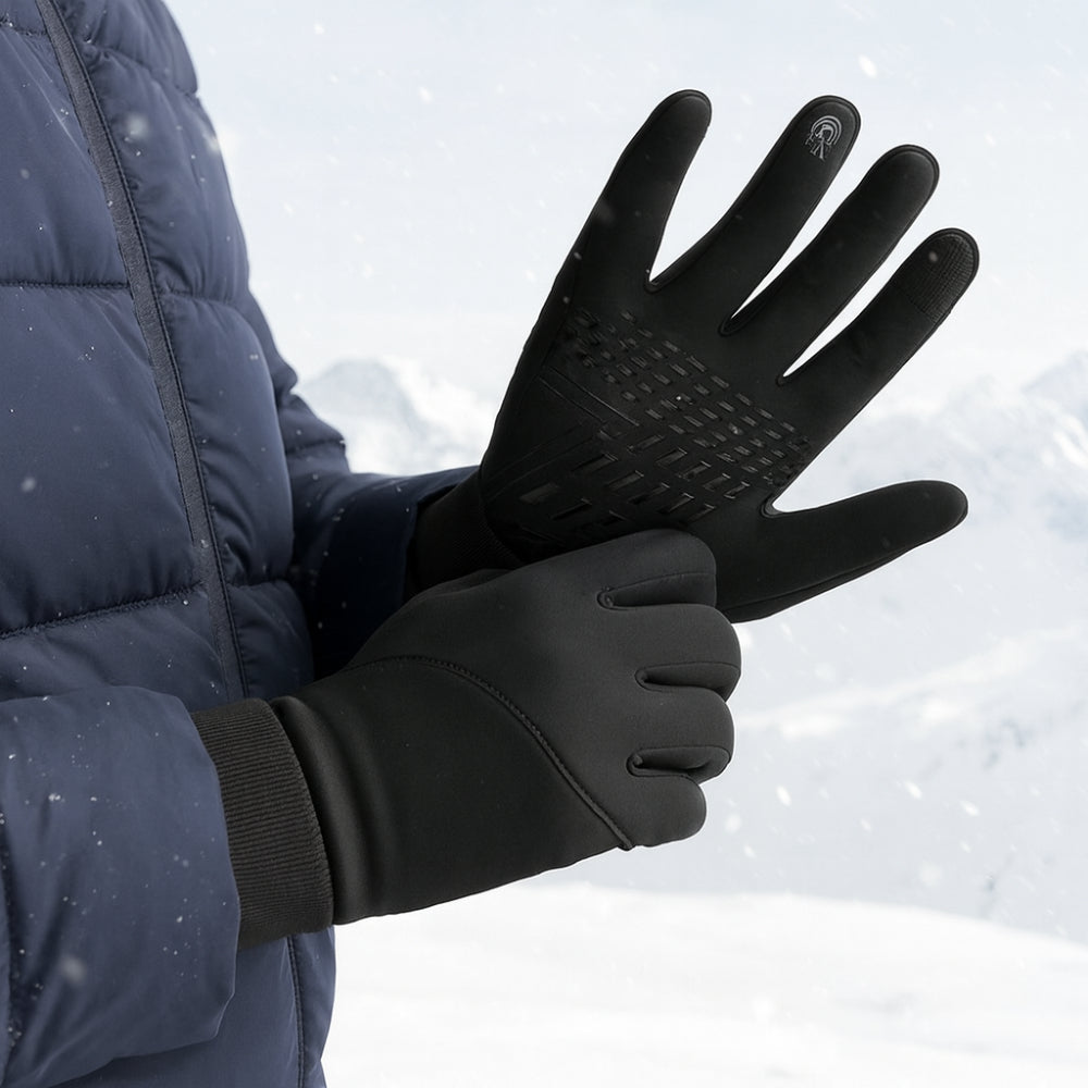 Rękawiczki Zimowe Wodoodporne Termiczne Sportowe