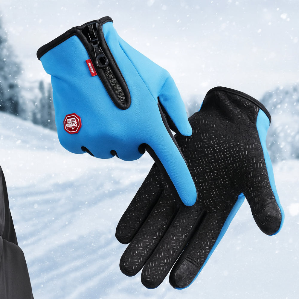 Rękawiczki Zimowe Wodoodporne Termiczne Sportowe