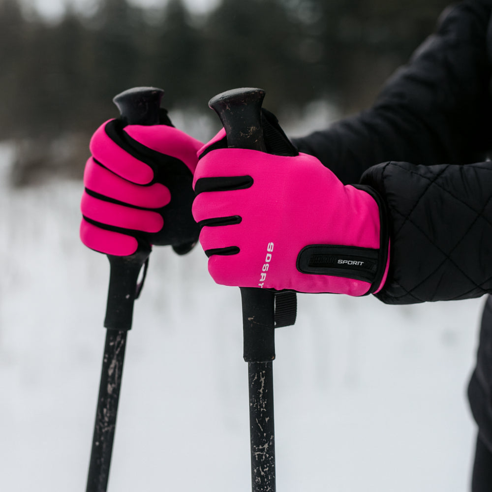 Rękawiczki Zimowe Wodoodporne Termiczne Sportowe