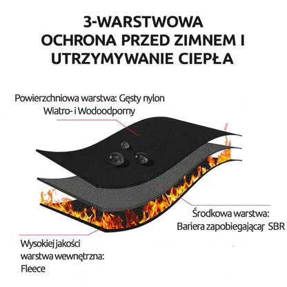 Rękawiczki Zimowe Wodoodporne Termiczne Sportowe