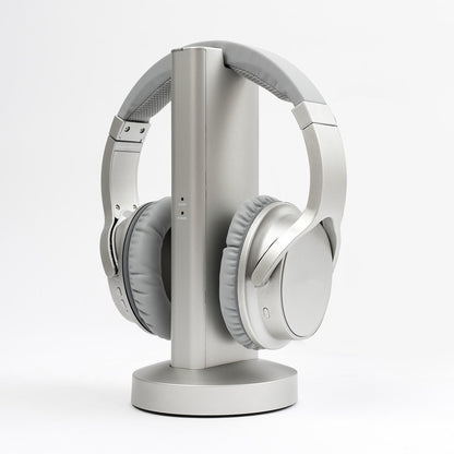 Słuchawki bezprzewodowe UHF TV Stereo Bez WiFi Bluetooth 13