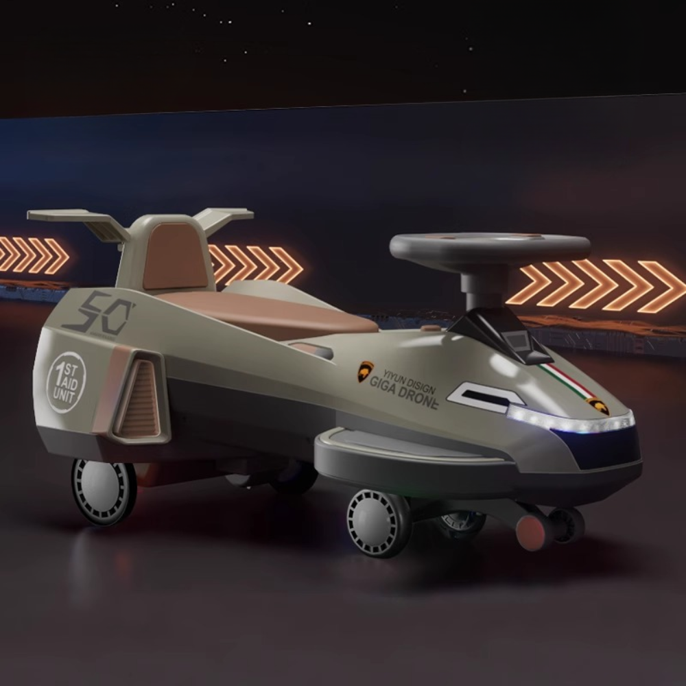 Samochód Elektryczny dla Dzieci 12V Huśtawka Jeździk Plastikowy