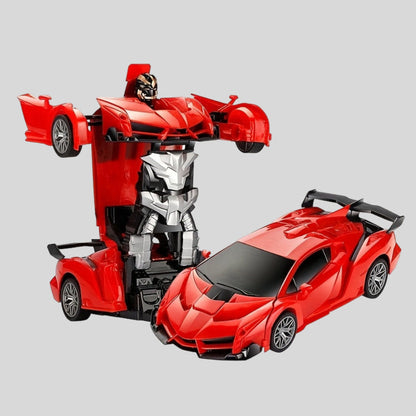 Samochód Zdalnie Sterowany Transformujący Robot Dla Dzieci