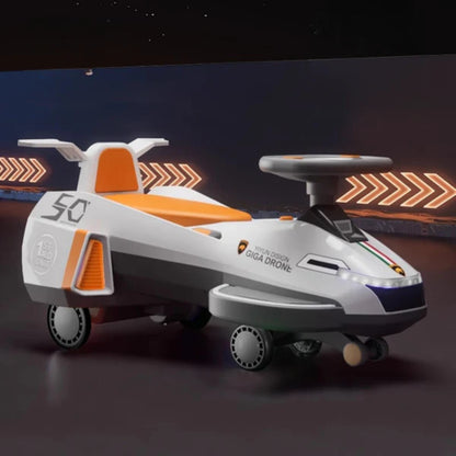 Samochód Elektryczny dla Dzieci 12V Huśtawka Jeździk Plastikowy