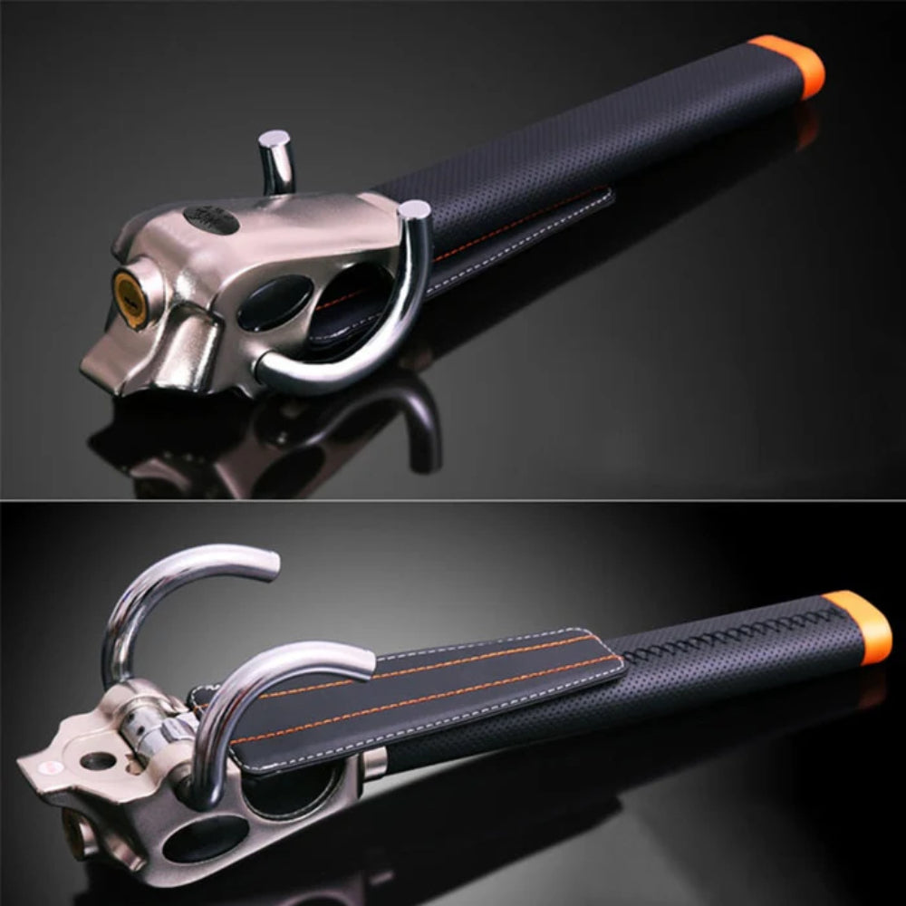 Samochodowa Blokada Kierownicy Metalowa Antykradzieżowa