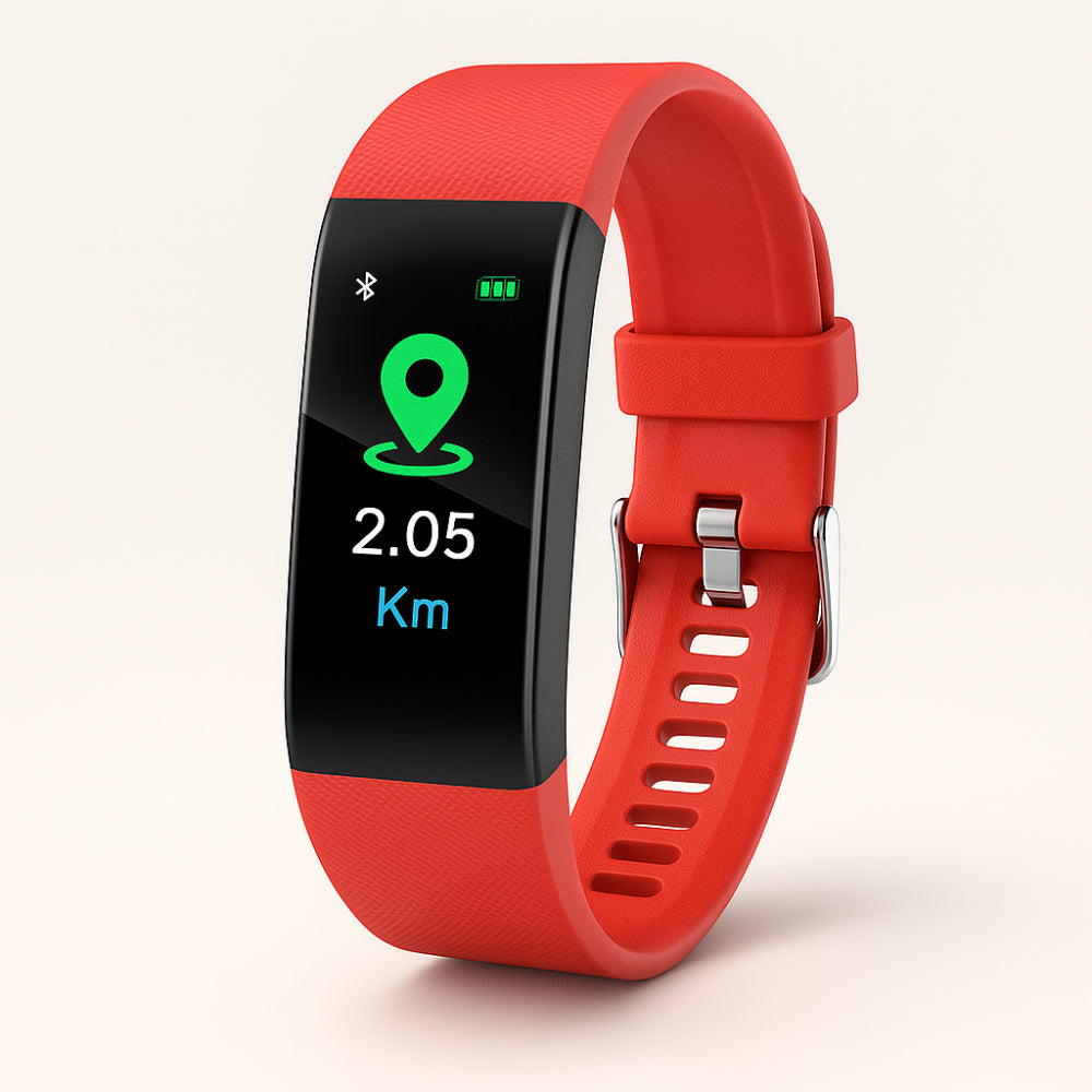 Senior Smartwatch LED Display Health Monitoring