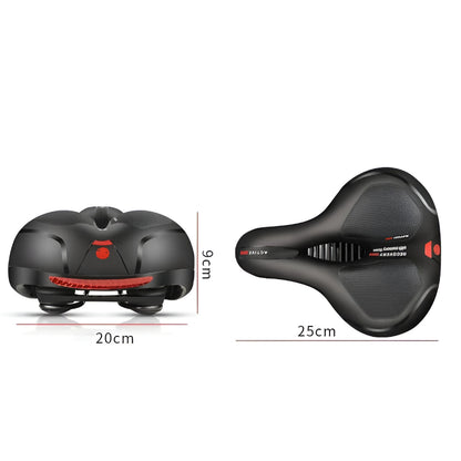 Siodełko Rowerowe Amortyzujące Szerokie Uniwersalne