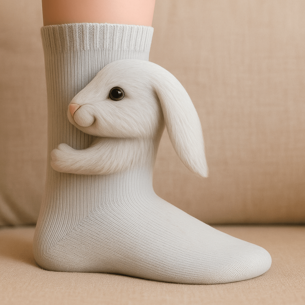 Non-Slip Home Socks Animal Floor Design