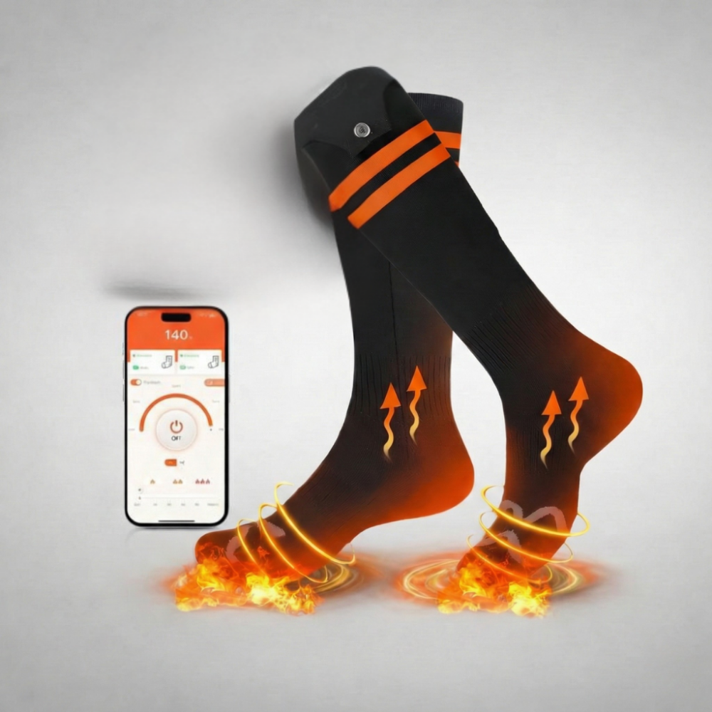 Remote Controlled Heating Socks Outdoor Winter