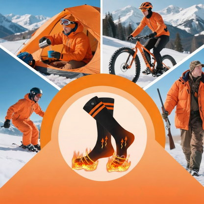 Remote Controlled Heating Socks Outdoor Winter