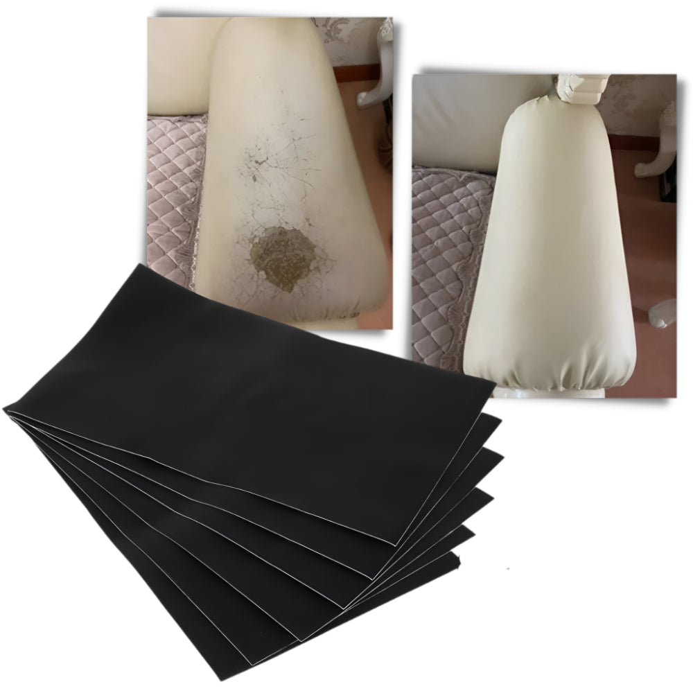 Skórzana Łatka Samoprzylepna Naprawa Mebli Tapicerki