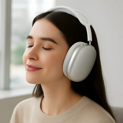 Słuchawki Bezprzewodowe Nauszne ANC Głęboki Bas