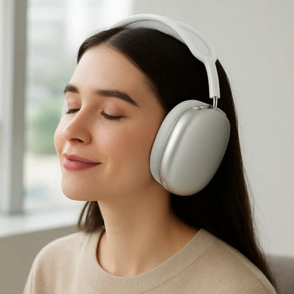 Słuchawki Bezprzewodowe Nauszne ANC Redukcja Hałasu Audio Premium