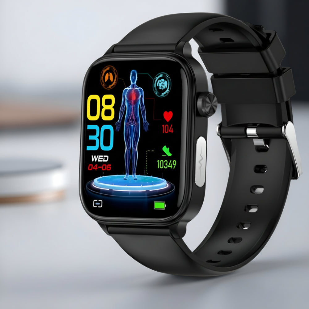 Smartwatch Sportowy Monitor Zdrowia Tętno Krokomierz GPS