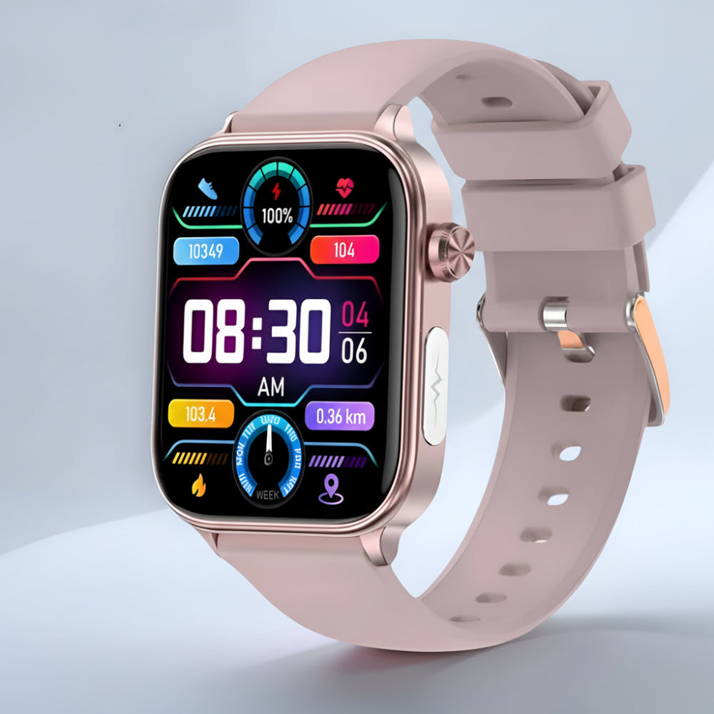 Smartwatch Sportowy Monitor Zdrowia Tętno Krokomierz GPS