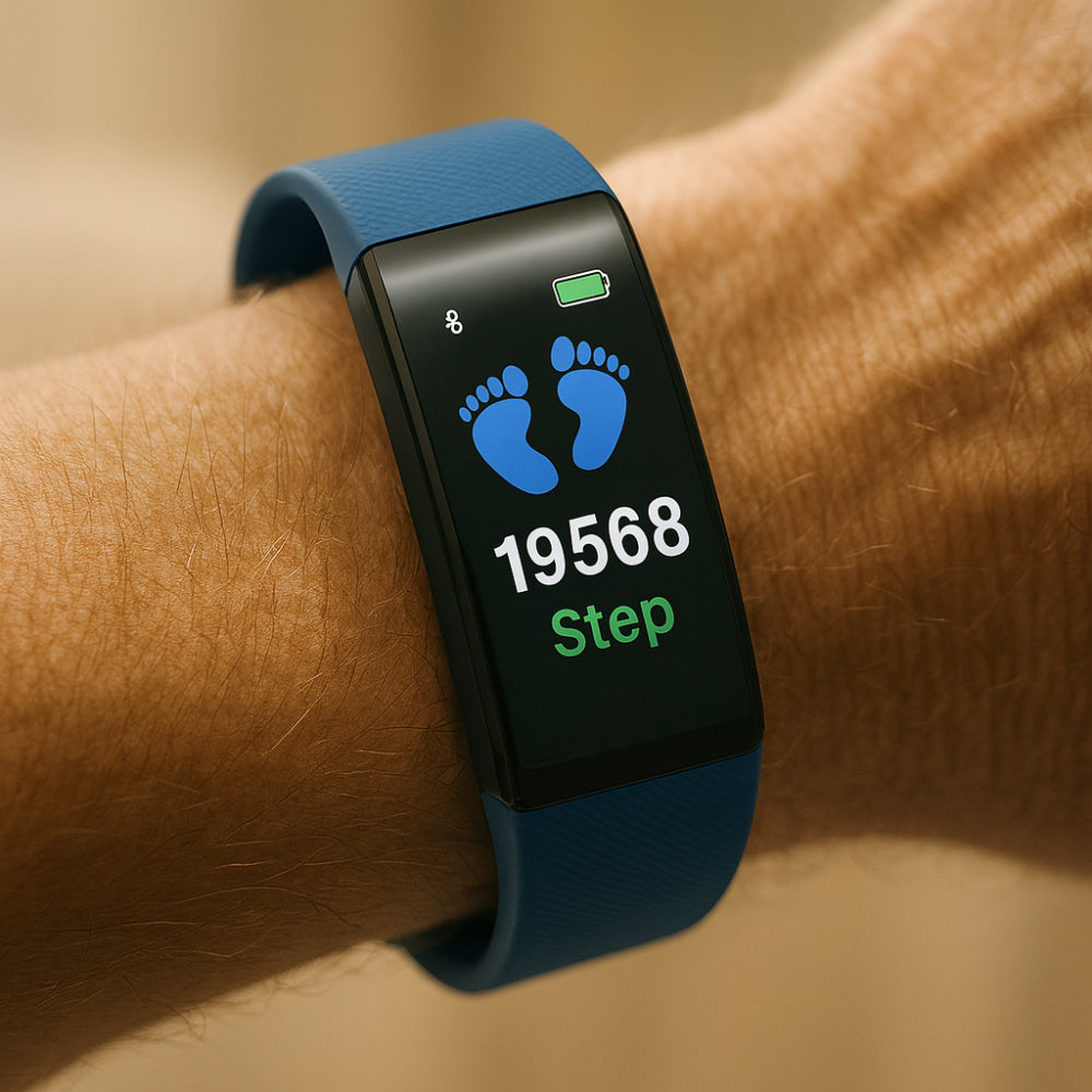 Senior Smartwatch LED Display Health Monitoring