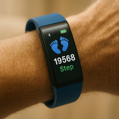 Senior Smartwatch LED Display Health Monitoring
