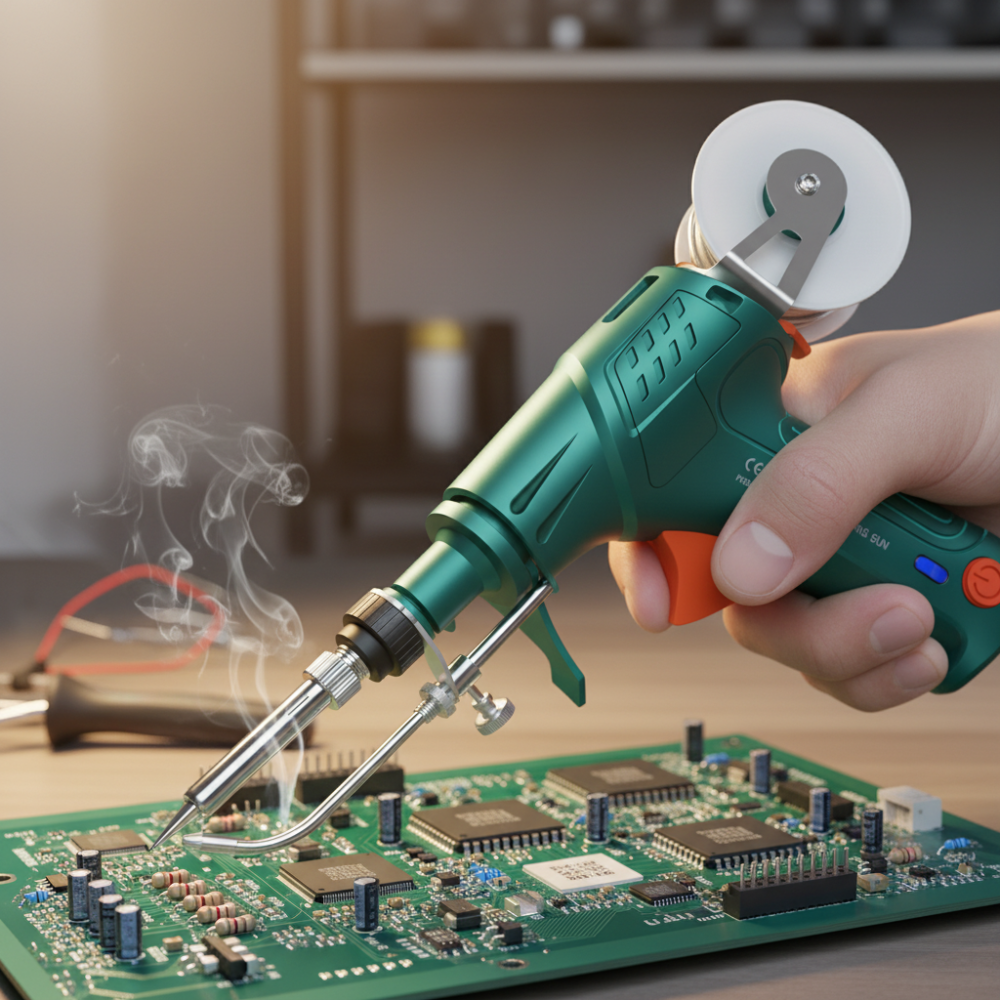 Elektryczny Pistolet Lutowniczy Spawanie Cięcie Metalu 2W1