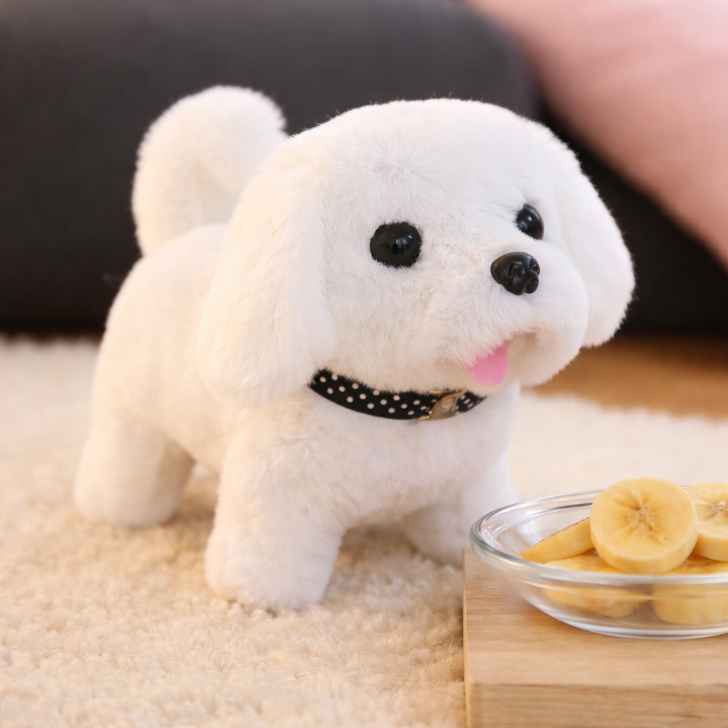 Giocattolo Interattivo Cane di Peluche Realistico Robot