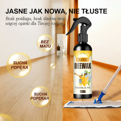 Środek do Czyszczenia Drewna Naturalny Wosk Pszczeli w Sprayu